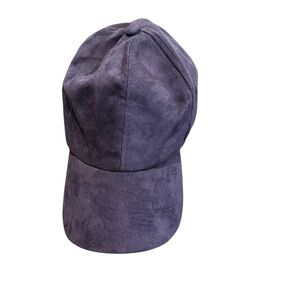 Vera New York navy blue velvet cap baseball hat like new